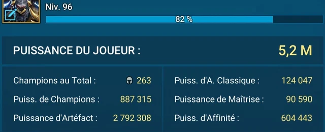 Compte Raid Shadow Legends – 20M De Puissance, 200+ Légendaires – Android