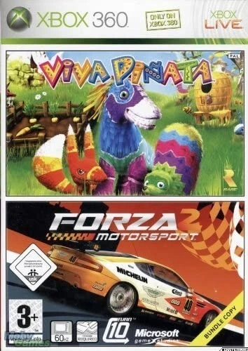 Viva Pinata + Forza Motorsport 2 confezione doppia (Microsoft Xbox 360) giochi completi