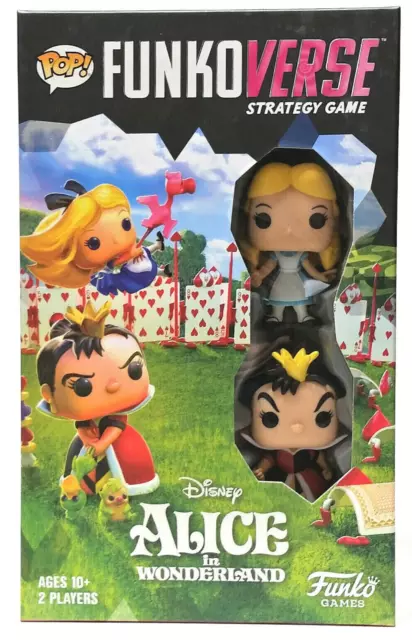 NEW Funkoverse Strategy Game 2021 Alice In Wonderland Disney Funko Games