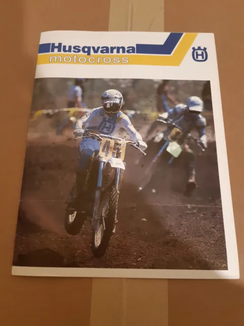 Husqvarna MX Motocross Motorbike Sales Brochure Leaflet Original Enduro