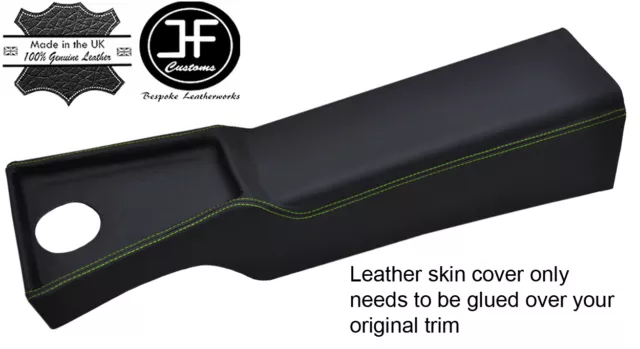 Green Stitch Center Console Leather Cover Fits Lotus Elan S1 S2 S3 S4 & Sprint