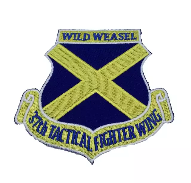 37th Tactical Fighter Wing Patch – Plastic Backing/Sew On, 3.5"