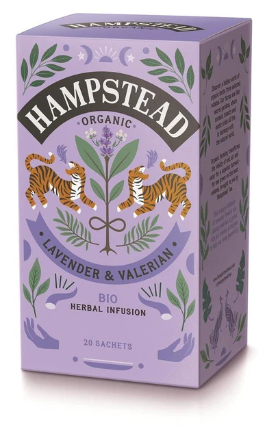 Hampstead Tea Biologico Lavanda & Valeriana Tè 20's