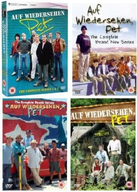 AUF WIEDERSEHEN PET Complete Collection Season 1 2 3 4 Specials Sealed