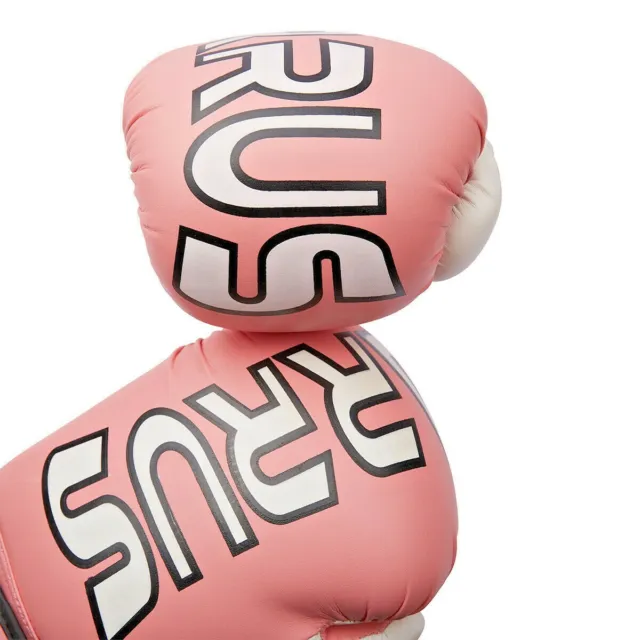 Guantes Boxeo Mujer Rosa 10 OZ Fikbms Aprobado Muay Thai Kick Boxing Fit Savate