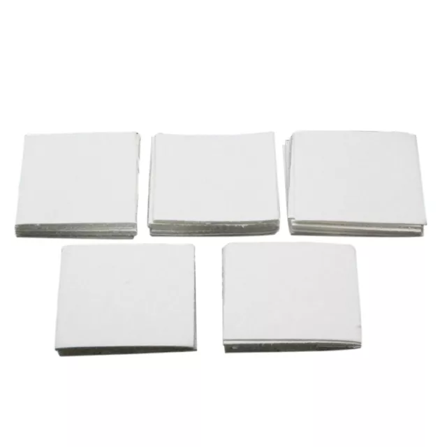 50 Sheets Ceramic Fiber Square Microwave Kiln Glass Fusing Paper Household TP2P7