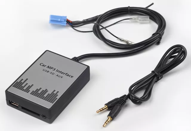 USB SD MP3 AUX Adapter Radio Interface Renault Megane II 2002 - 2009