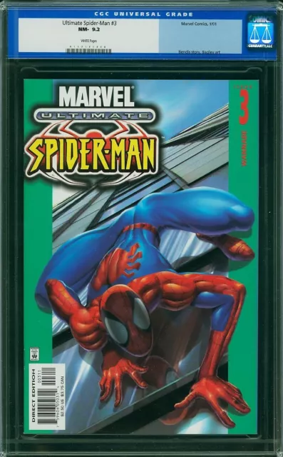 Ultimate Spider-Man #3 (2001 Marvel Comics) Cgc 9.2 Nm-