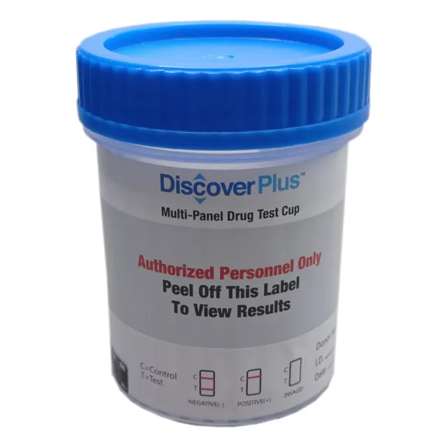Copa de prueba de medicamentos múltiples Discover Plus 12 paneles resultados instantáneos orina aprobada por la FDA