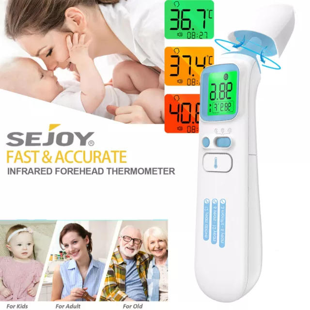 Digital Infrared IR Thermometer Adults Babys Kids Medical Touchless Temperature