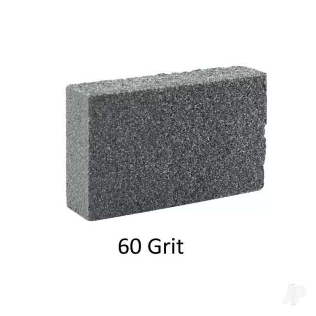 Modelcraft Abrasive Block (80x50x20mm) 60 Grit