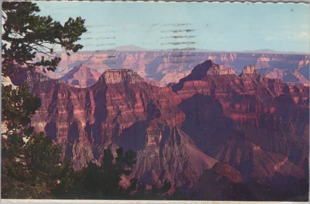 ZAYIX Postcard Bright Angel Point View Grand Canyon Arizona 090222PC104
