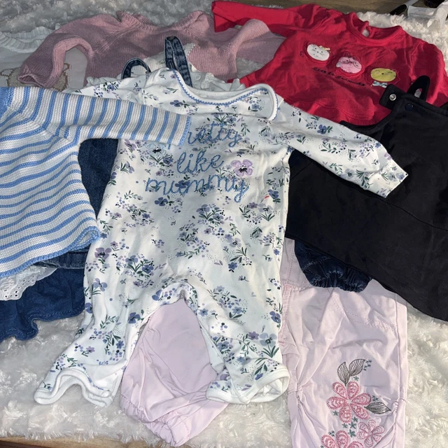 baby girls 3-6 months bundle 9