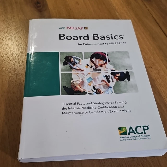 ACP MKSAP 19 Board Basics – Brand New – Internal Medicine Exam