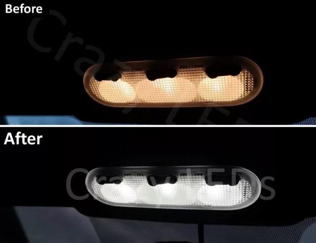 Passend für Nissan Juke 2009-2020 LED Innenraum Leuchtmittel Set / Nummernschild alle Modelle