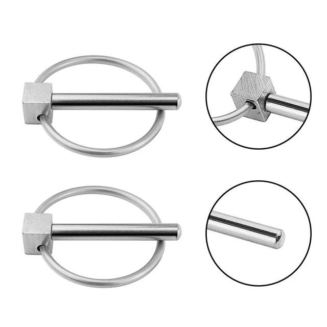Acier Inoxydable Acier 4.5mm 2 Pièces 4.5mm Rapide Broche Léger Argent
