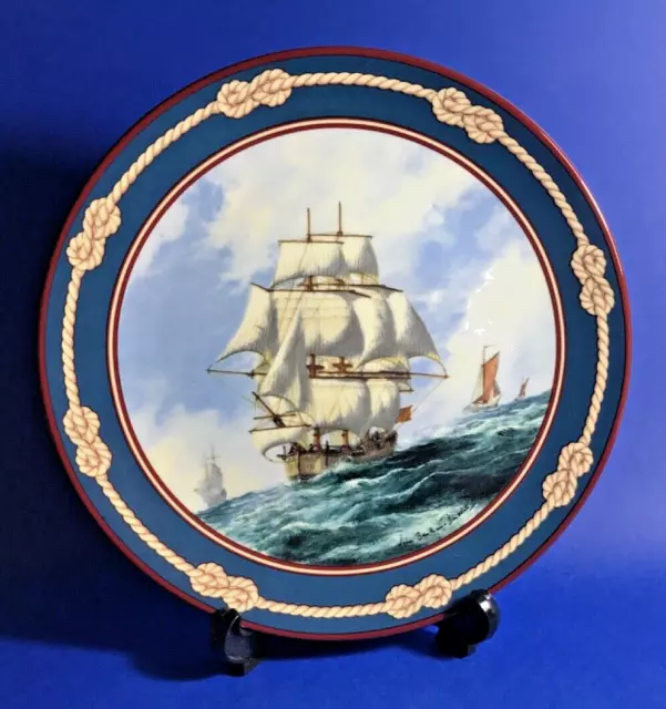 ROYAL DOULTON NUMBERED COLLECTOR'S PLATE  1988  the ''Endeavour" Limited edition