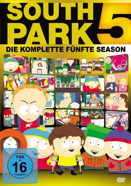 South Park: Season 5 Amaray  3 Dvd Neu Eric Stough/+