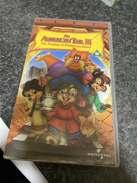 AN AMERICAN TAIL III - The Treasure Of Manhattan Island VHS Video £9.90