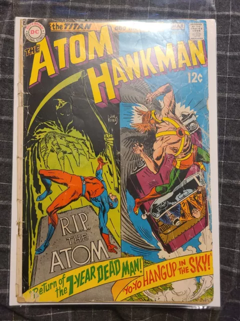 DC Comics: The Atom Hawkman #41 March 1969, 12c