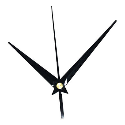 Mecanismo de movimiento de reloj de cuarzo manecillas negras hágalo usted mismo reloj de pared piezas KiH1