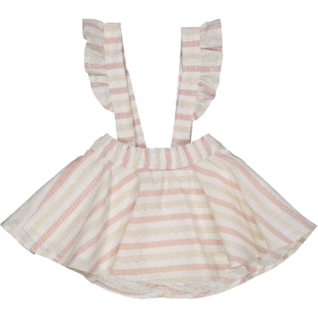 Salopette Bambina Gonna Con Bretelle In Lurex - 65004.00/G