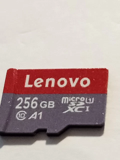 Tarjeta SD, 256 GB Lenovo, A1