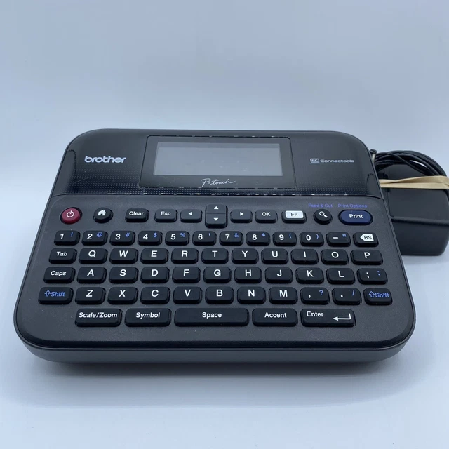 Brother P-touch Printer PT-D600 PC Connectible Label Maker TESTED