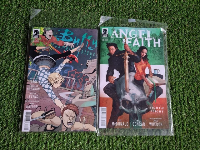 X2 Angel and Faith - Dark Horse Comics Buffy the Vampire Slayer