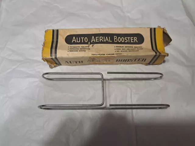 1940s 1950s Antique NOS Auto Aerial Booster, Vintage Chevy Ford Hot Rod Rat Rod!