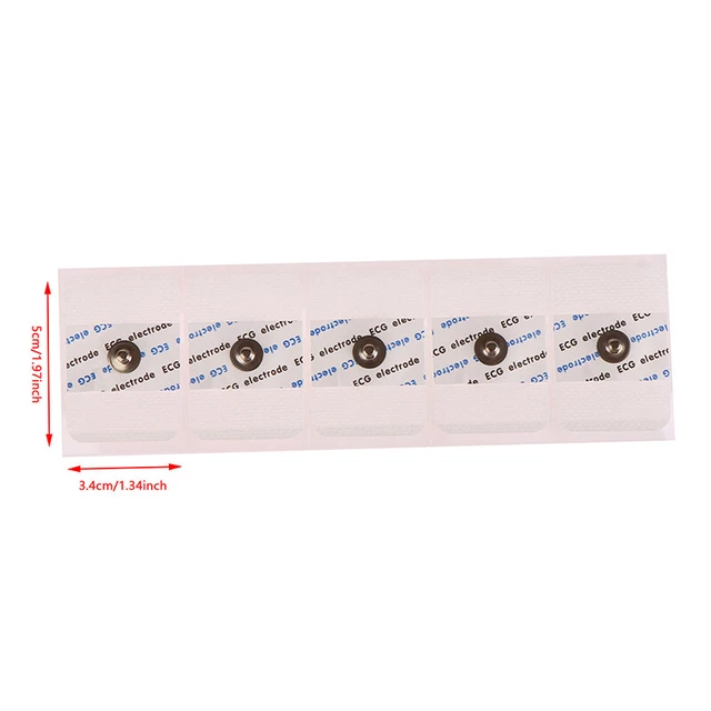 Lot De 50 Électrodes Sérigraphiées Flexibles - Pour Capteurs & Prototypes Électroniques