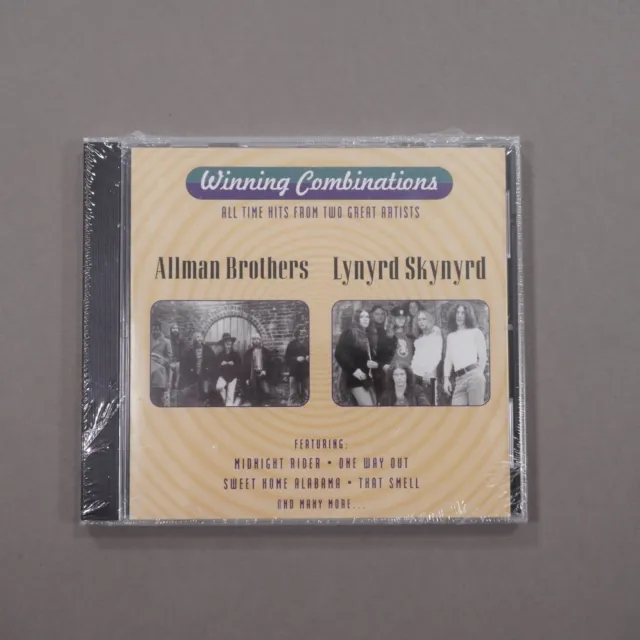 NEW Allman Brothers & Lynyrd Skynyrd - Winning Combinations (CD) Factory Sealed