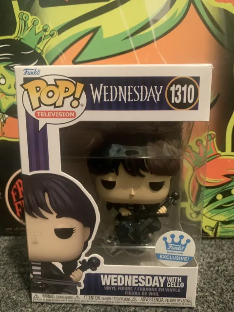 Wednesday Addams With Cello Funko Pop