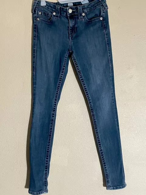 Women’s Jeans True Religion  Super Skinny Size 27 Blue Free Shipping
