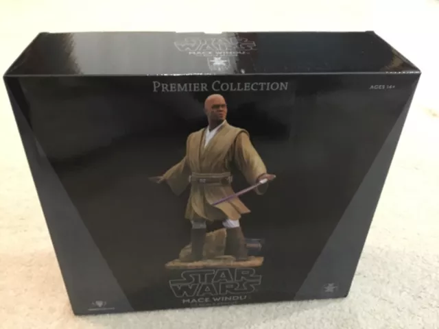 Star Wars Mace Windu Statue MIB Gentle Giant