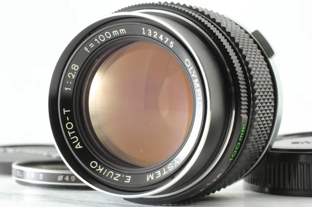 [ près De Mint olympus Om Système E Zuiko Auto T 100mm F/2.8 Lentille De Japon