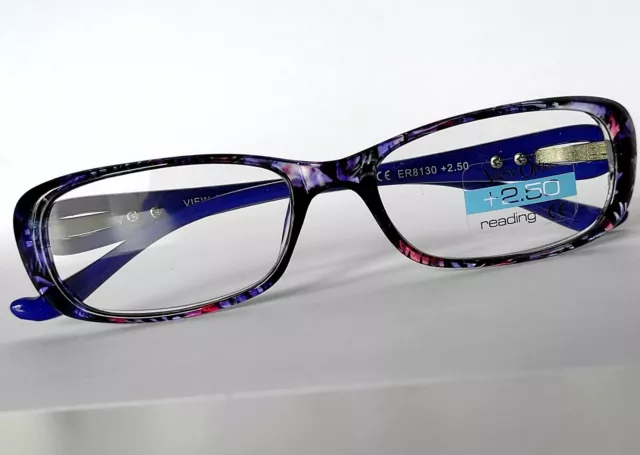 LUNETTE LOUPE DE VUE LECTURE PRESBYTES FEMME MULTICOLORE DIOPTRIE  +2.00 à +3.50