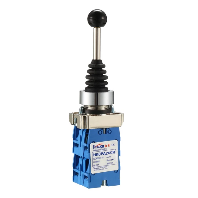 Interruttore Joystick controller monocomando 4 posizione 4NO 150V/250V/600V