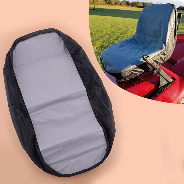Universal Riding Tractor Lawn Mower Seat Cover Protection Seat Backpocket