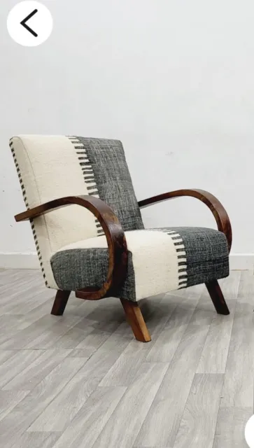vintage retro mid century armchair