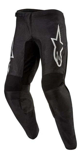 Alpinestars Fluid Black 2024 Pantaloni Cross Enduro Dalla 44 Alla 60