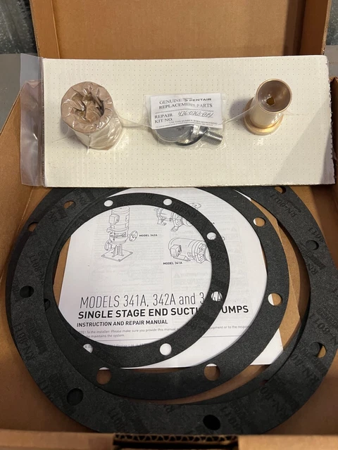 Pentair Aurora Seal Kit 476-0763-644 for 340 Model Pumps Small Bore High Temp