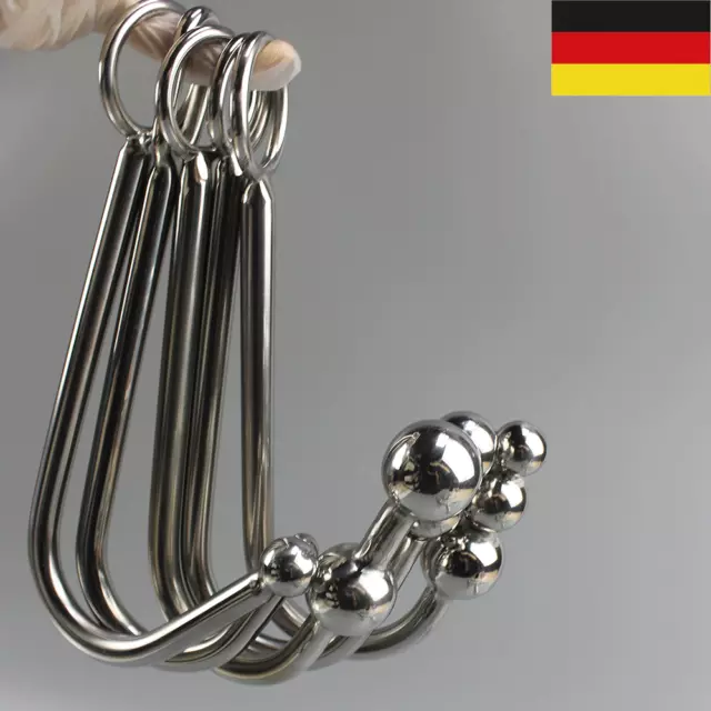 Bondage Edelstahl Plug Stecker Haken Expander Dilatator Für Adult BDSM Cosplay