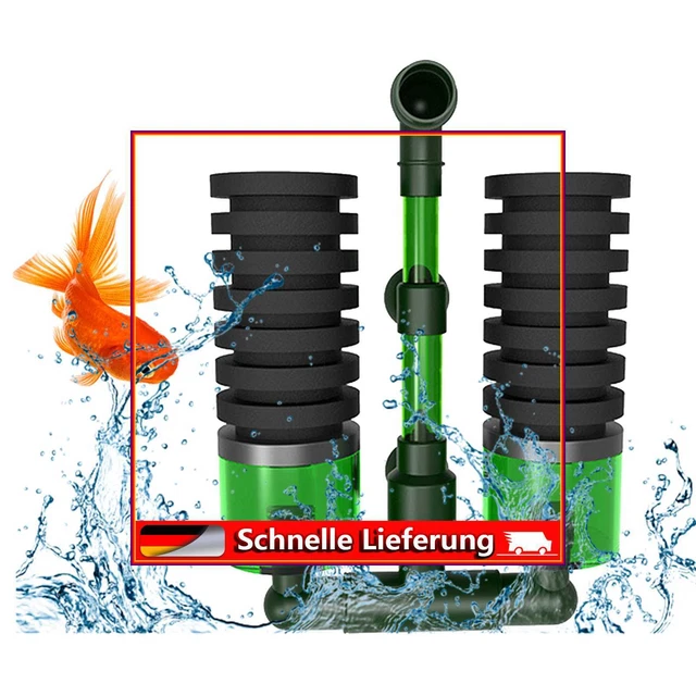 Filtro de esponja para acuario TTSAM, filtro eléctrico para acuario, filtro de esponja acuario