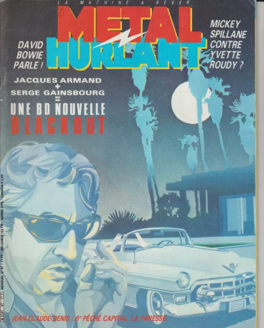 METAL HURLANT N°87. Couv. ARMAND.