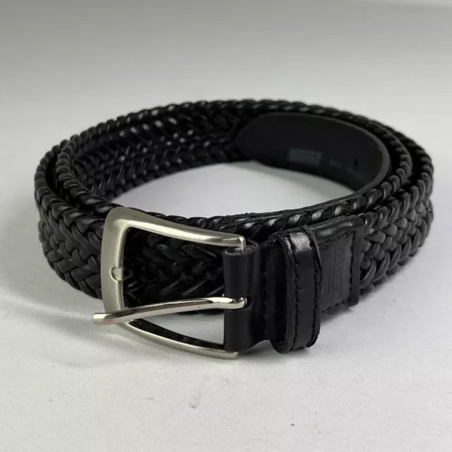 VTG DICKIES GENUINE Leather Belt Braided Mens 44/110 49” $20.65 - PicClick