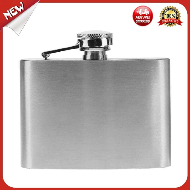 es Stainless Steel Wine Whiskey Pot Rust-proof Wine Pot for Outdoor Fishing Camp