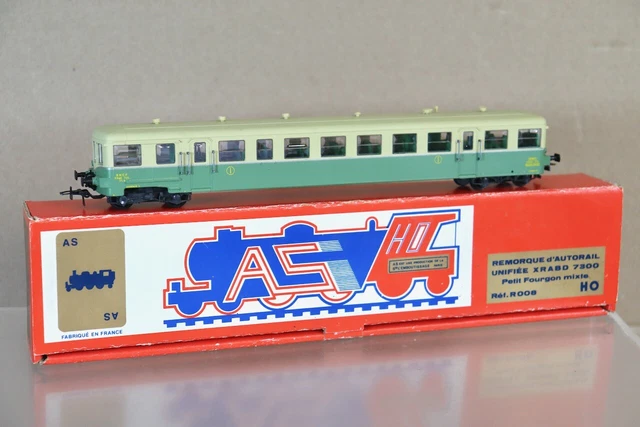 Remorque D'autorail Decauville Roco HO – XRABD 7454 Réf 64218 – CC – NEUF