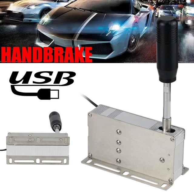 Sequential Shifter PC Gearshifter Handbrake Fit for Logitech G25 G27 G29 G920G92