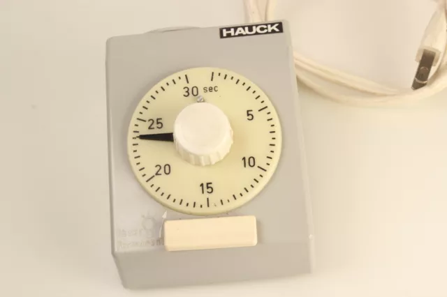 Hauck Electric Enlarger Darkroom Exposure Timer ATU-130 made in W. Germany